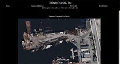 Desktop Screenshot of linbergmarine.com